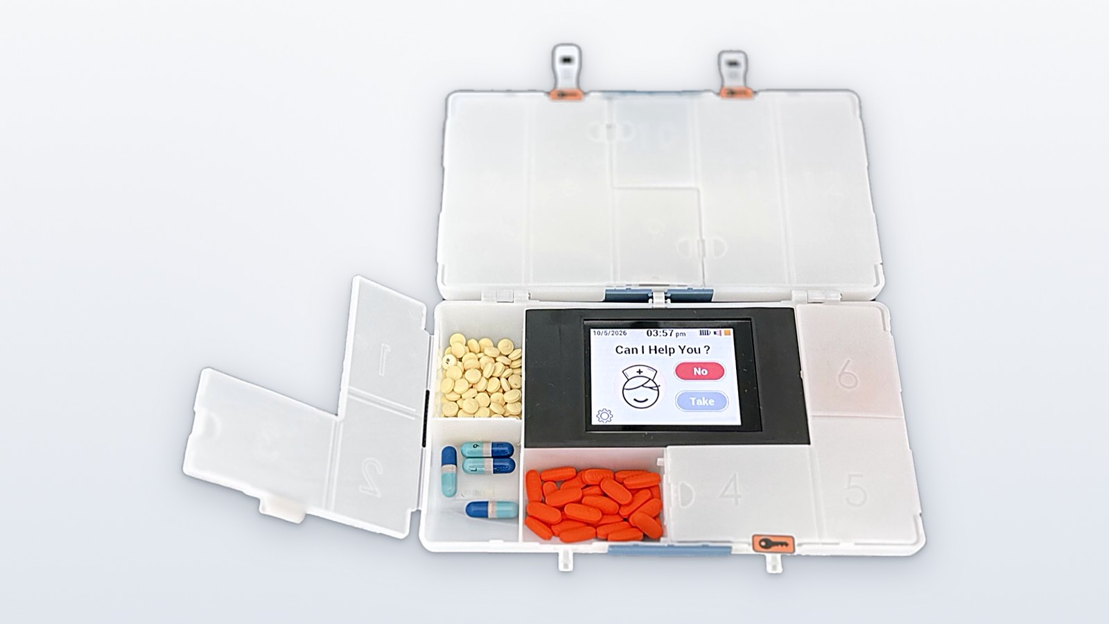 The medIQ pill box