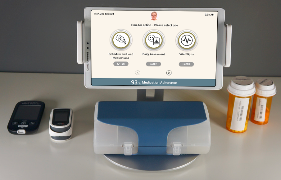 eNURSE with wireless vital-sign devices